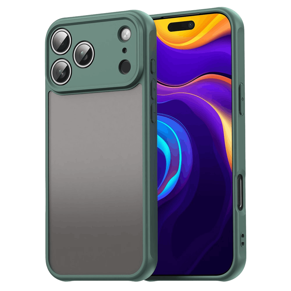 Mocaa Apple iPhone 17 Pro Max Slim Anti-Shock Hoesje Groen