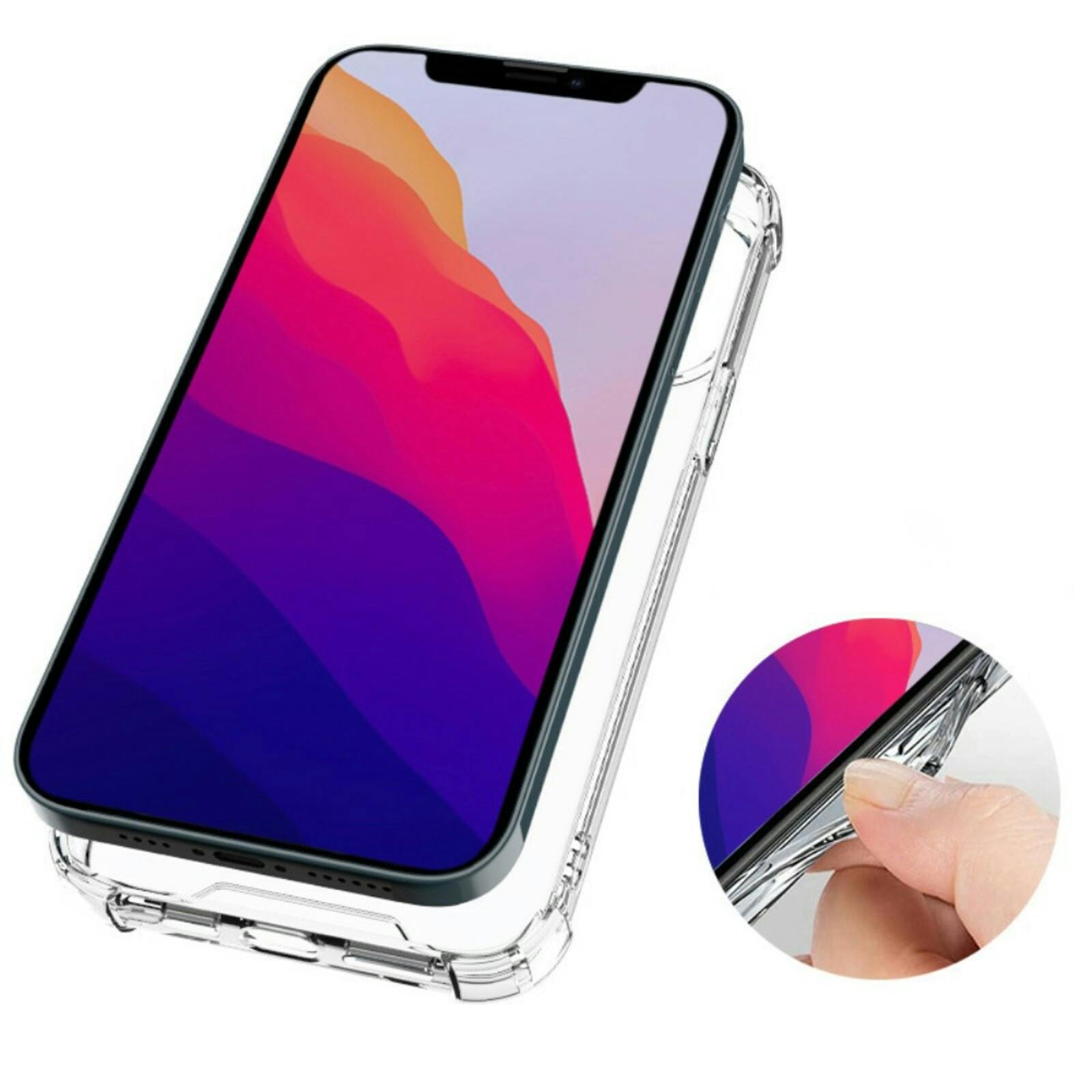 CaseBody iPhone 15 Pro Shockproof Hoesje Transparant