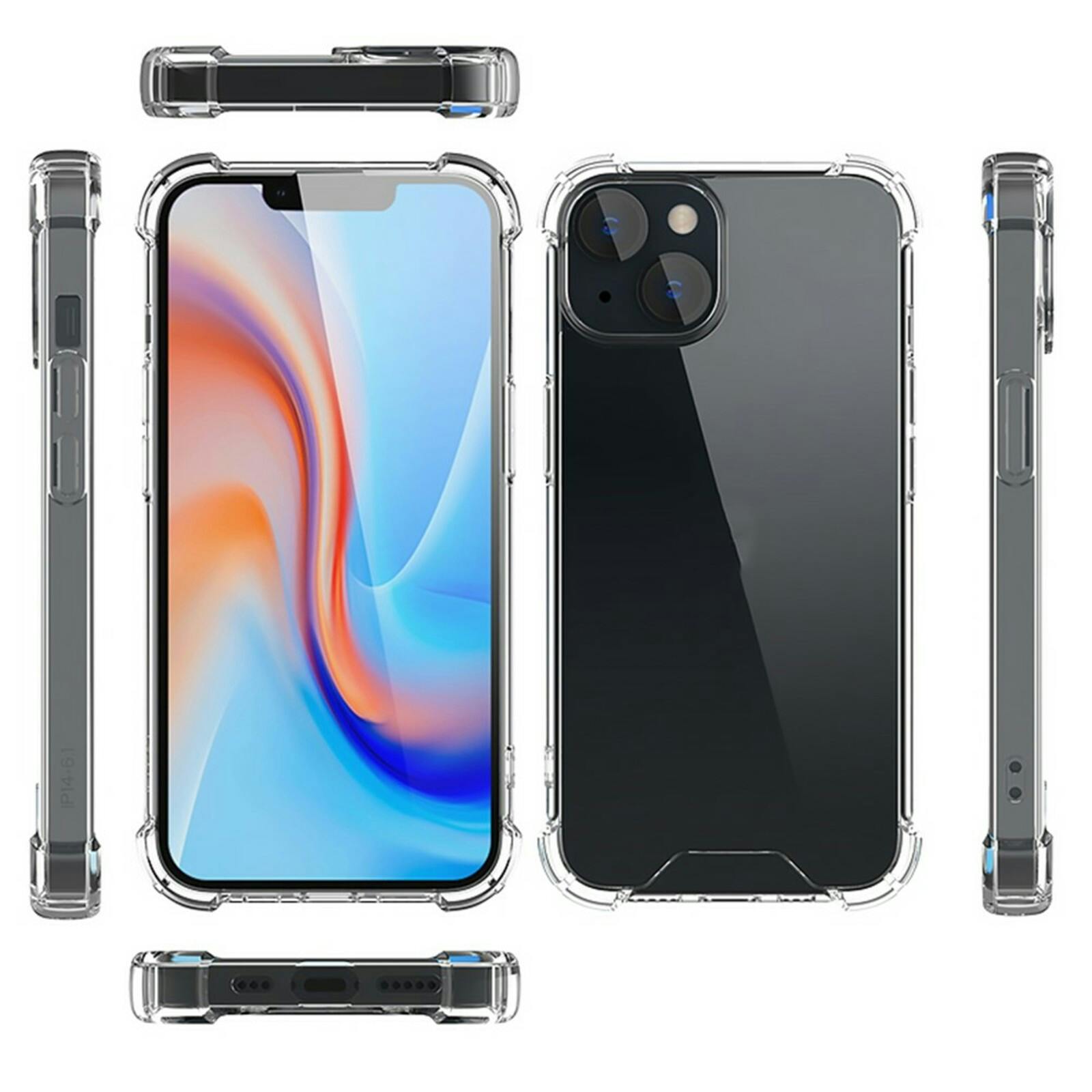 CaseBody Apple iPhone 15 Shockproof Hoesje Transparant