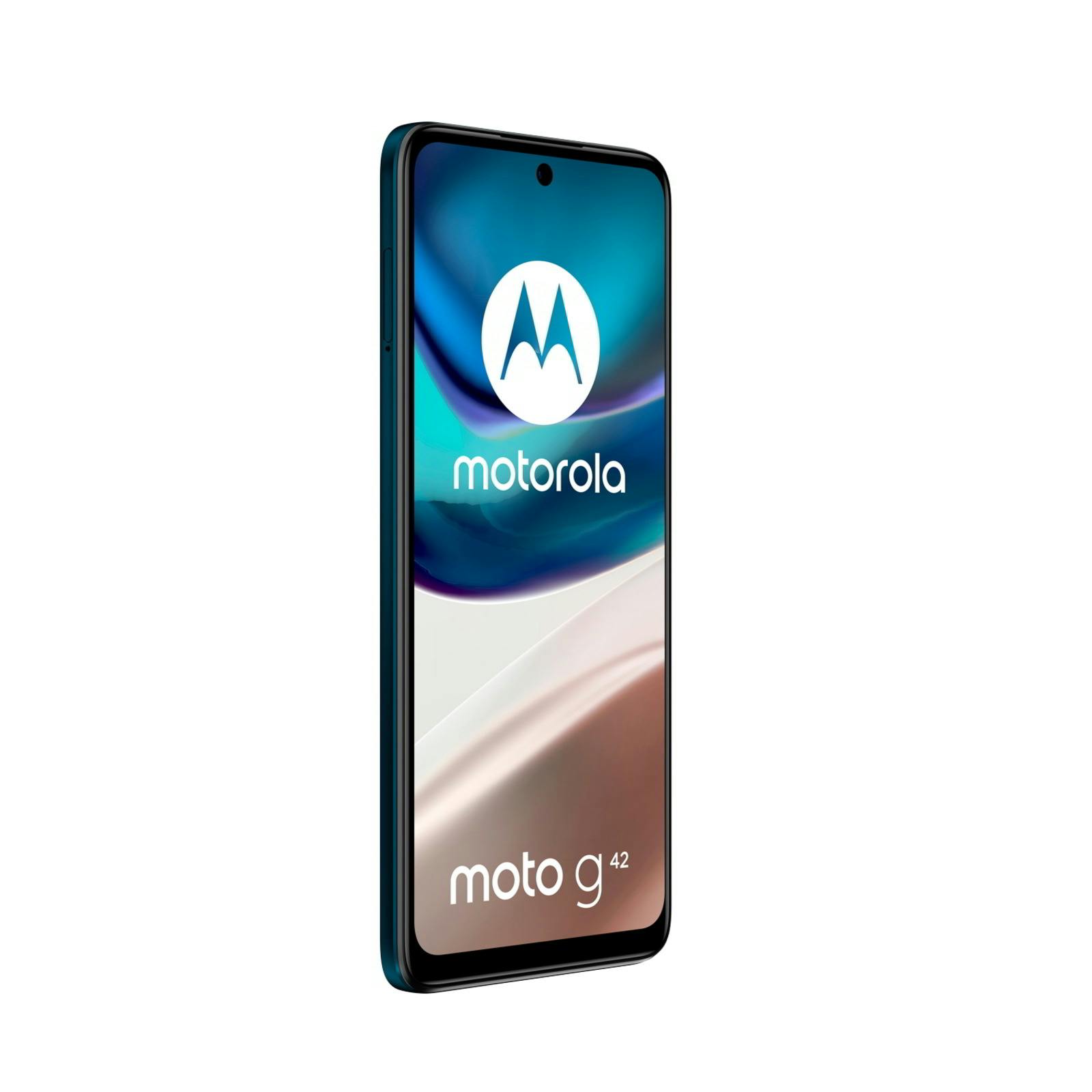 Motorola Moto G42 Atlantic Green - Aanzicht vanaf rechts