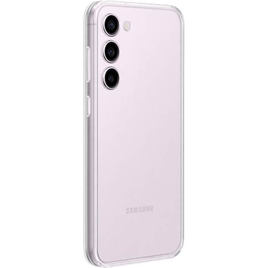 Samsung Galaxy S23 Plus Frame Case Wit - Achterkant