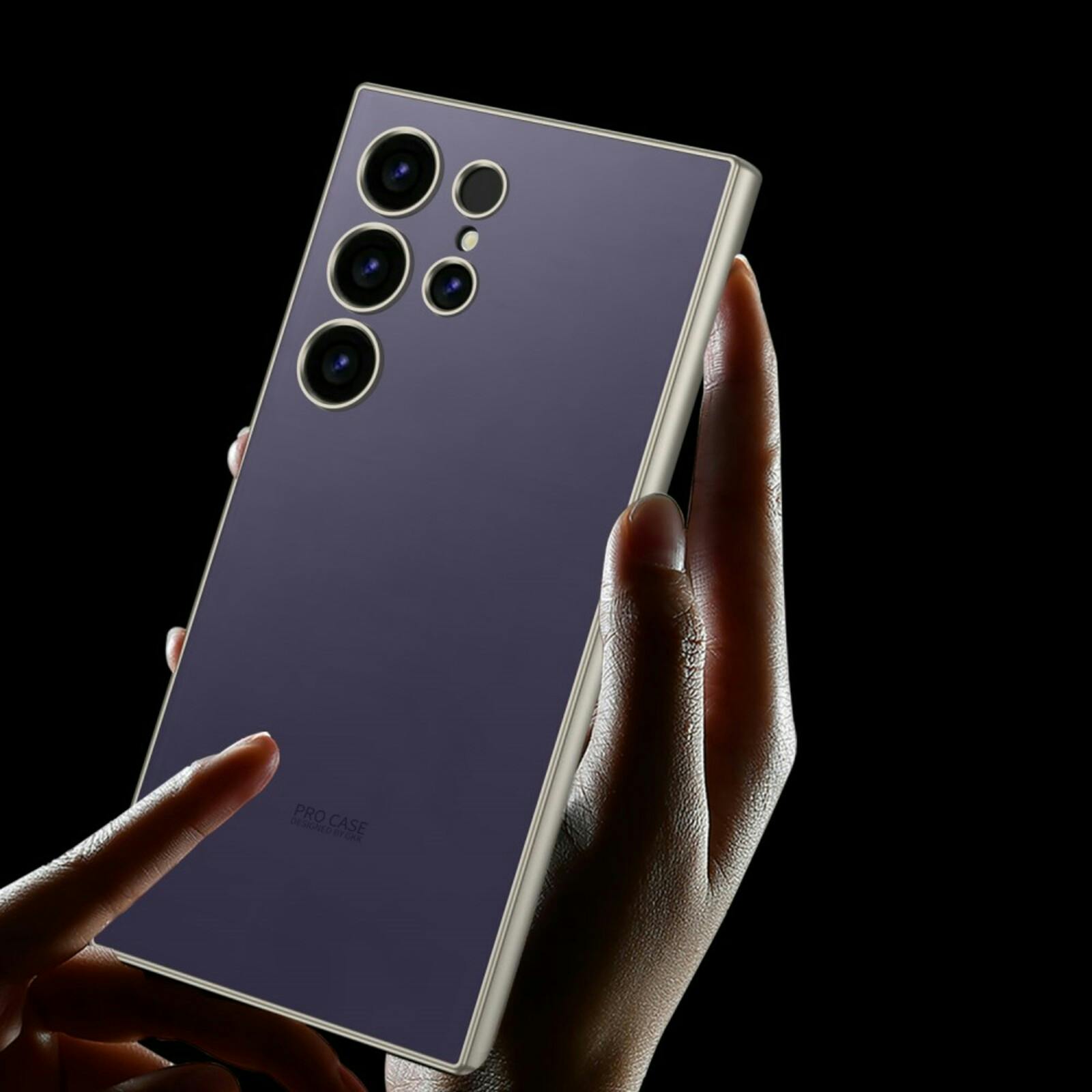 GKK Samsung Galaxy S24 Ultra Beschermcase Titanium