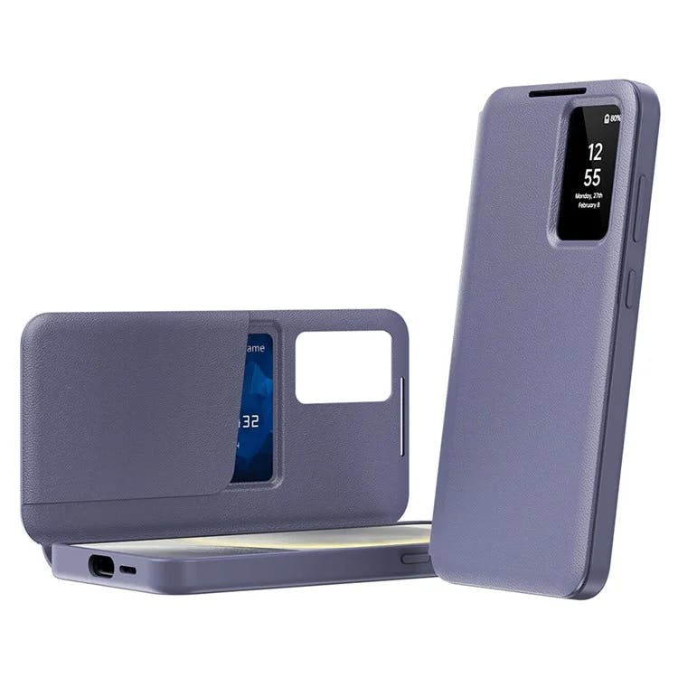 CaseBody Samsung Galaxy S25 Ultra Smart Cover Paars