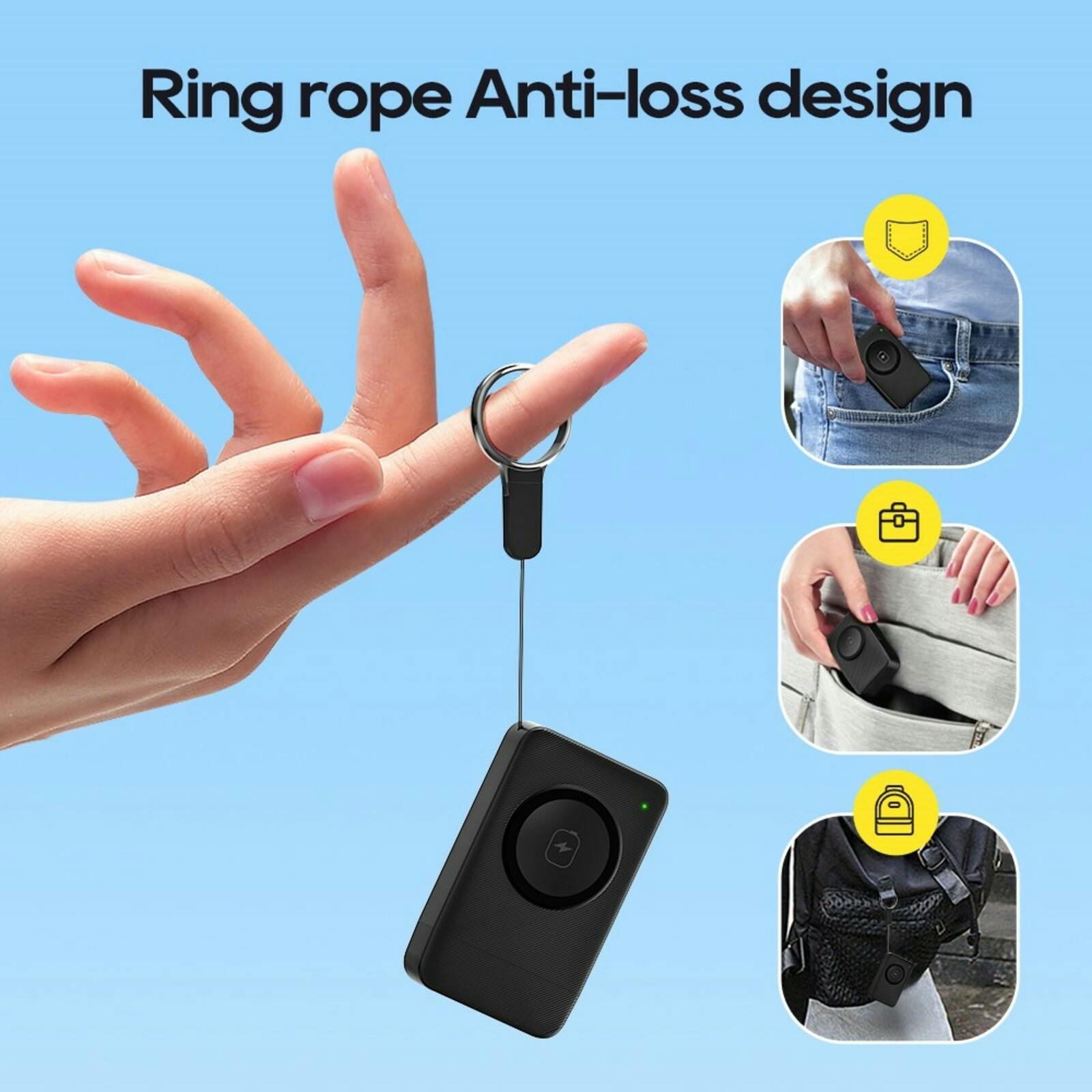 Kuulaa 1.500 mAh Wireless Apple Watch Charger Zwart