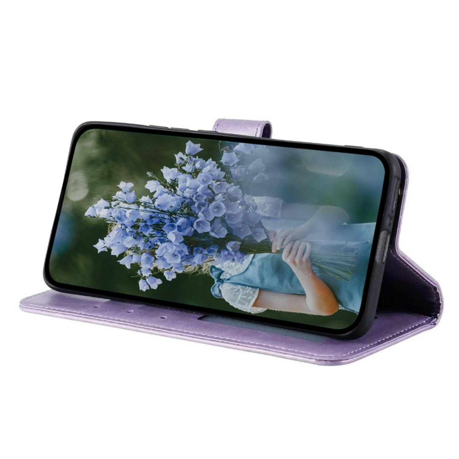 Comfycase Samsung Galaxy A37 Mandala Wallet Paars