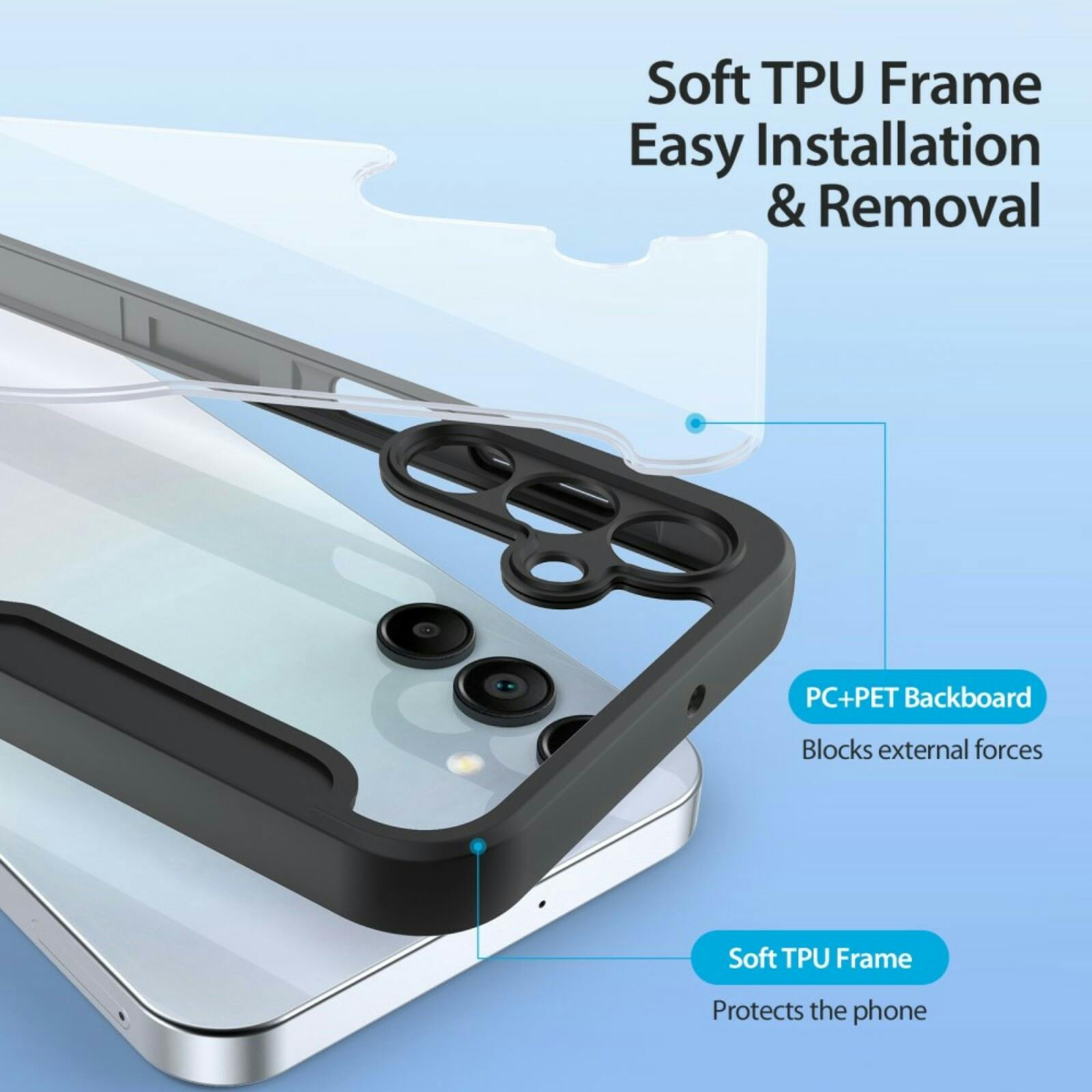 DUX DUCIS Samsung A15 Skin X Pro Hoesje Zwart