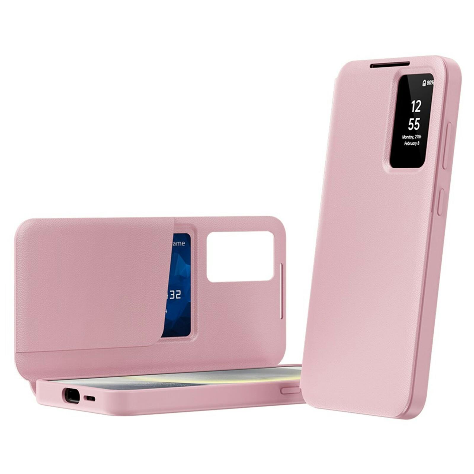 CaseBody Samsung Galaxy S26 FE Smart Cover Roze