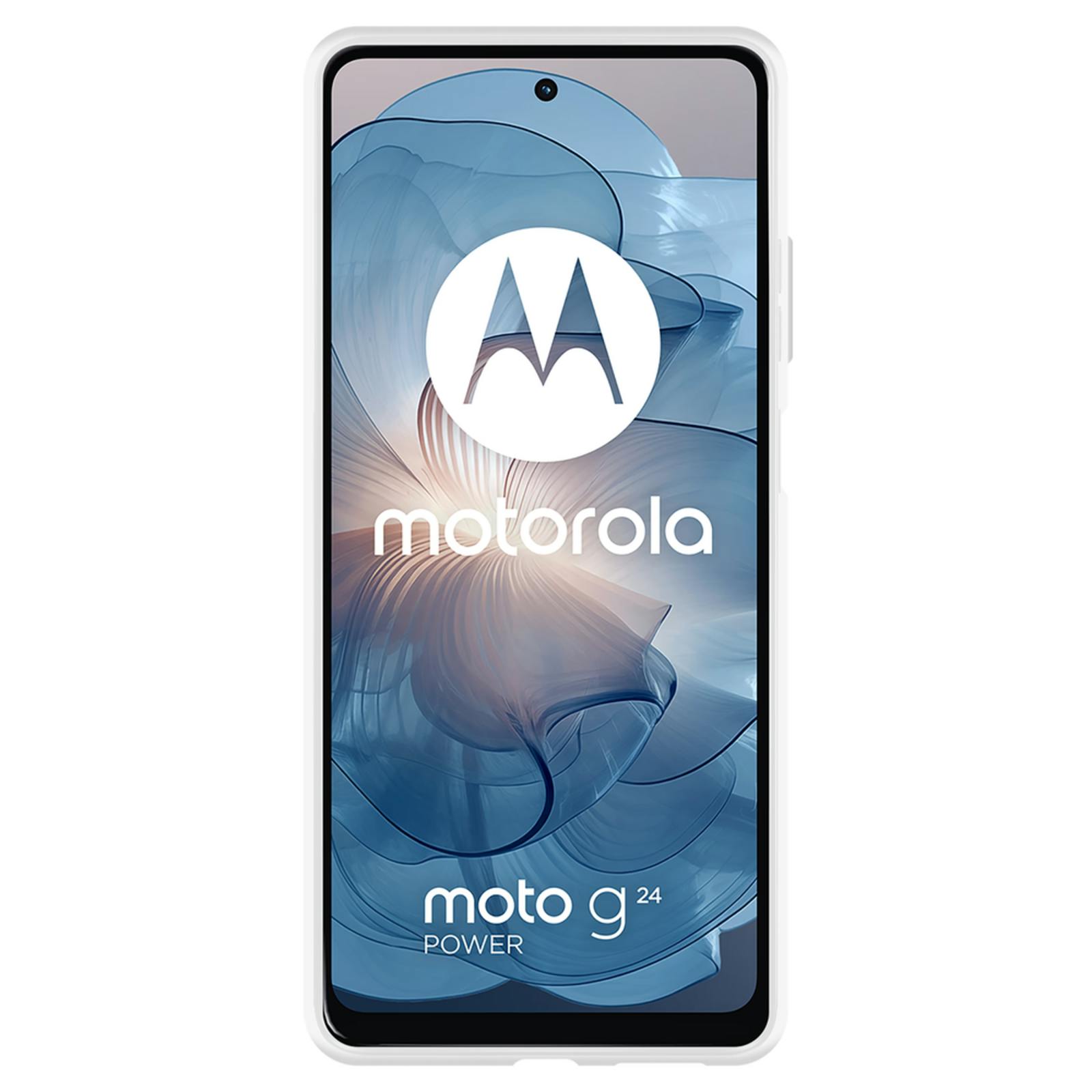 Just in Case Motorola Moto G04(s)/G24 (Power) Siliconen (TPU) Hoesje Transparant