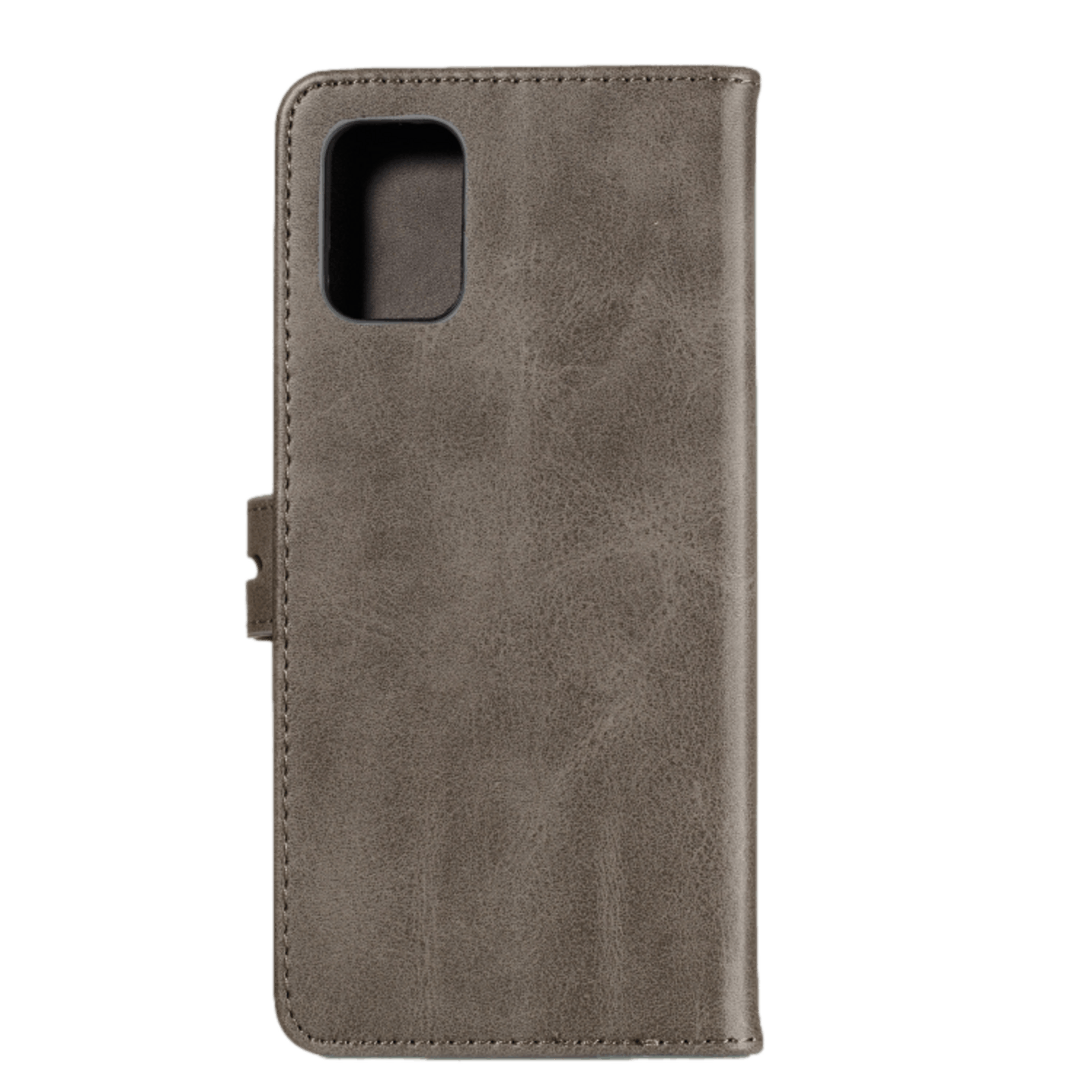 Comfycase Samsung Galaxy A51 Happy Kitten Bookcase Hoesje Grijs