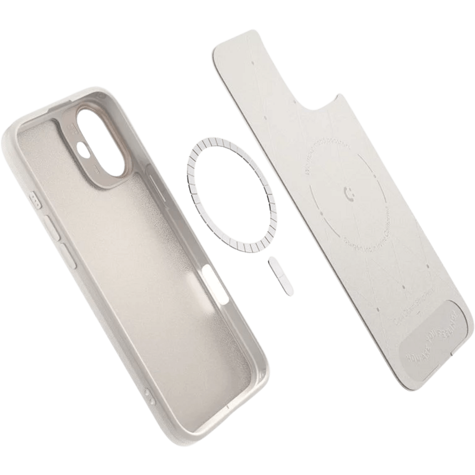 Spigen iPhone 16 Kajuk MagFit Hoesje Cream