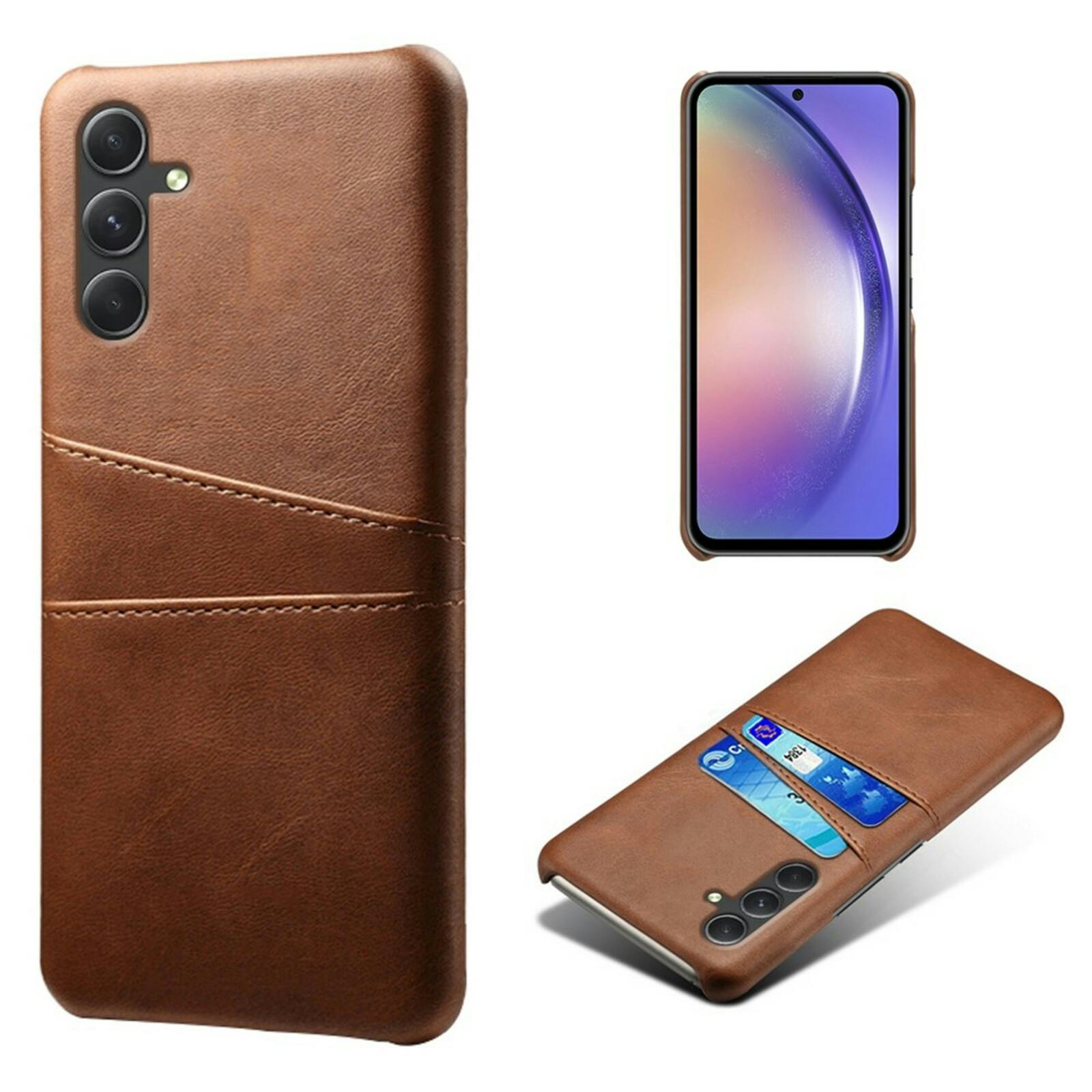 Comfycase Samsung Galaxy A55 Card Case Bruin