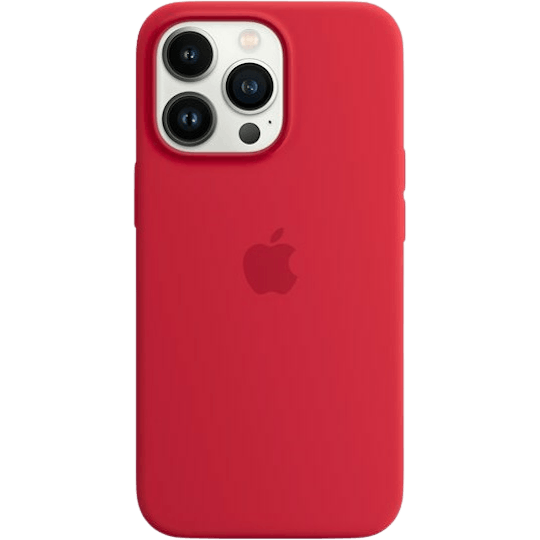 Apple iPhone 13 Pro MagSafe Siliconen Hoesje Rood