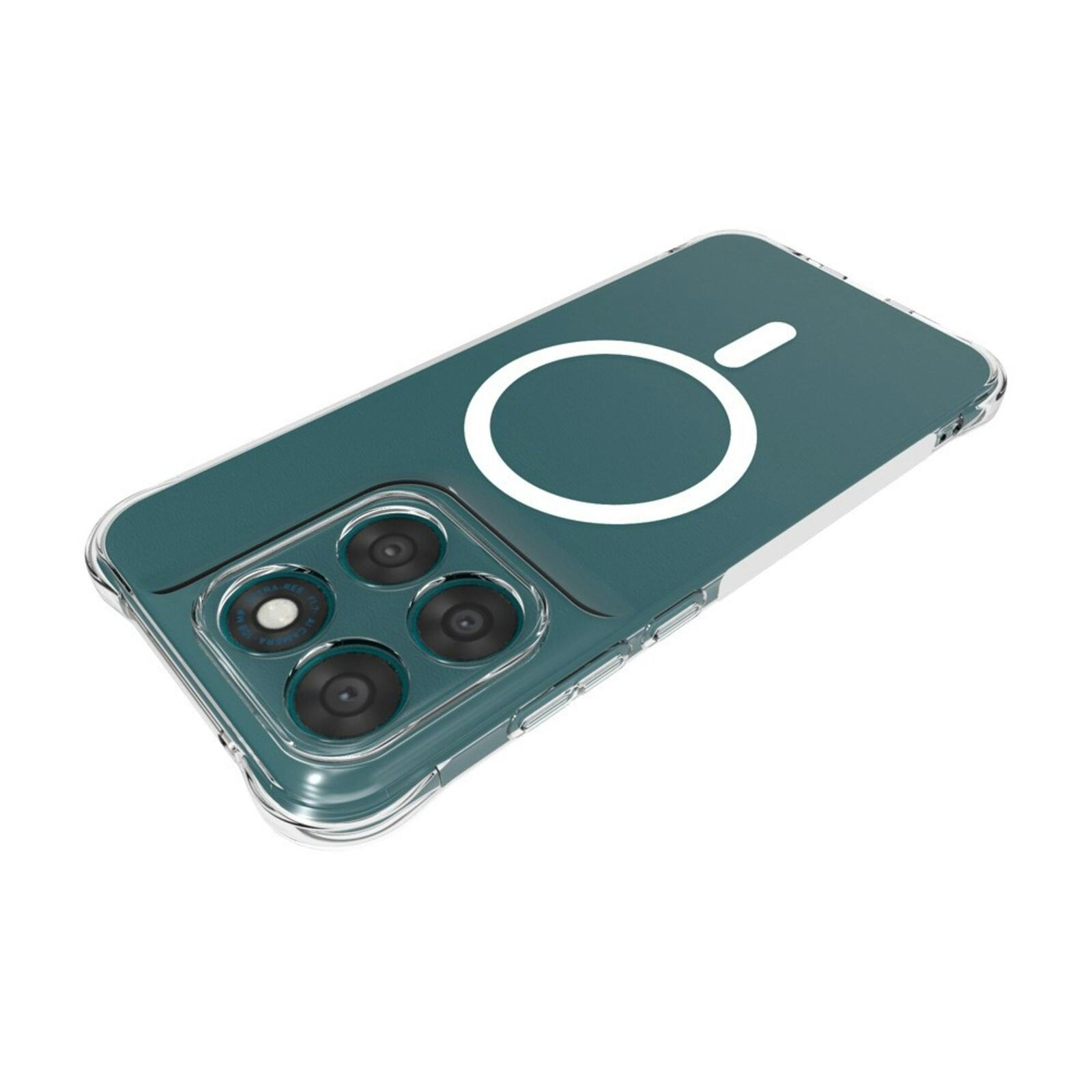 CaseBody Motorola Moto G67 Magnetisch Hoesje Transparant