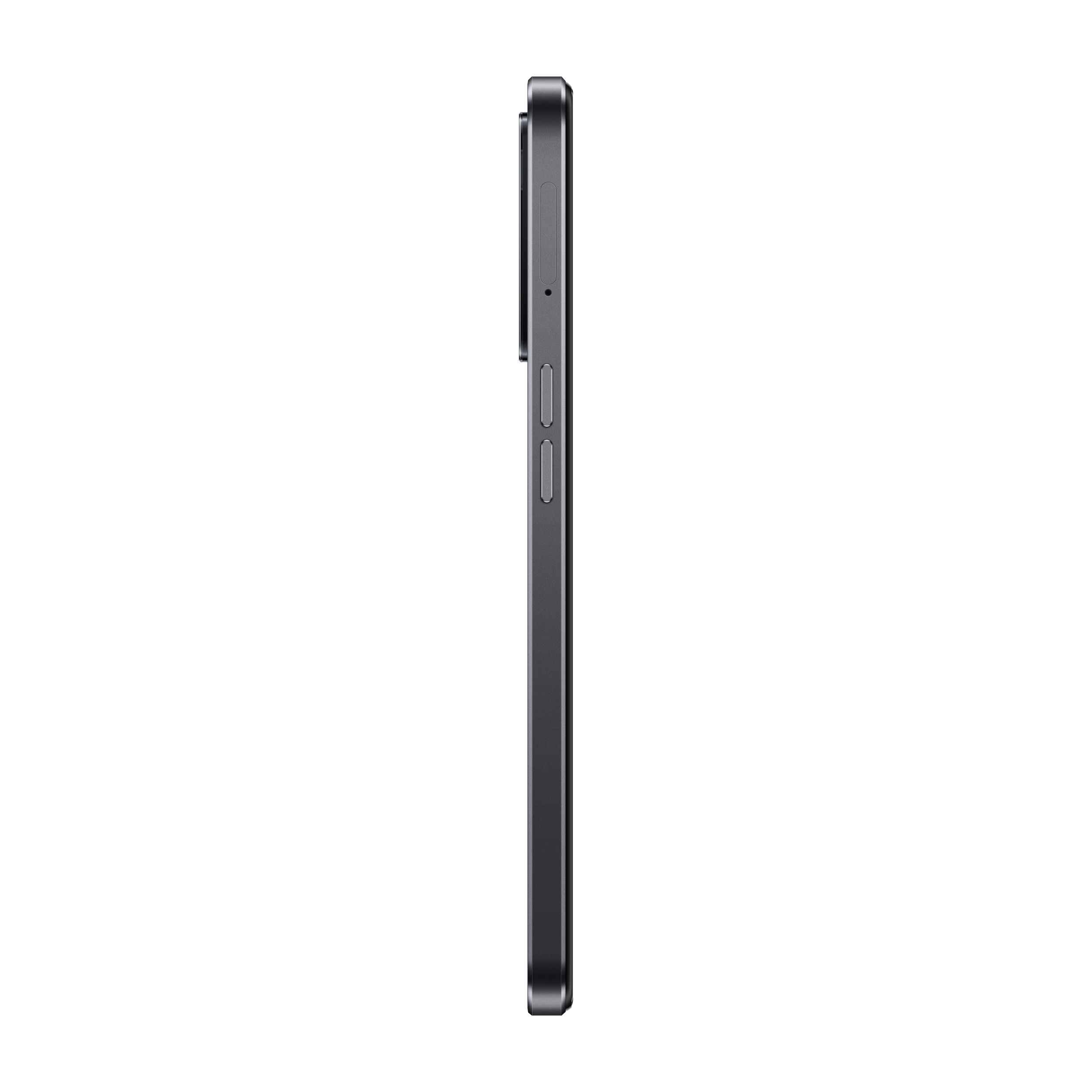 OPPO A57 Glowing Black - Zijkant