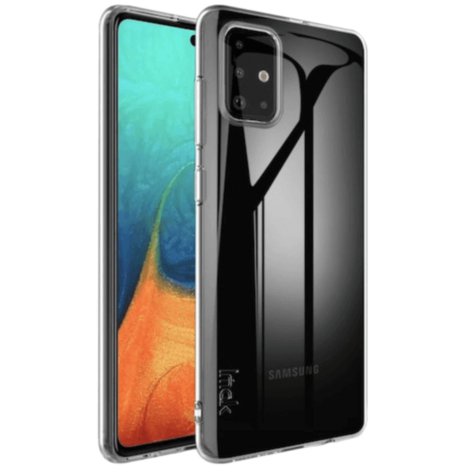 Imak Samsung Galaxy A71 UX-5 Series Beschermhoesje Transparant