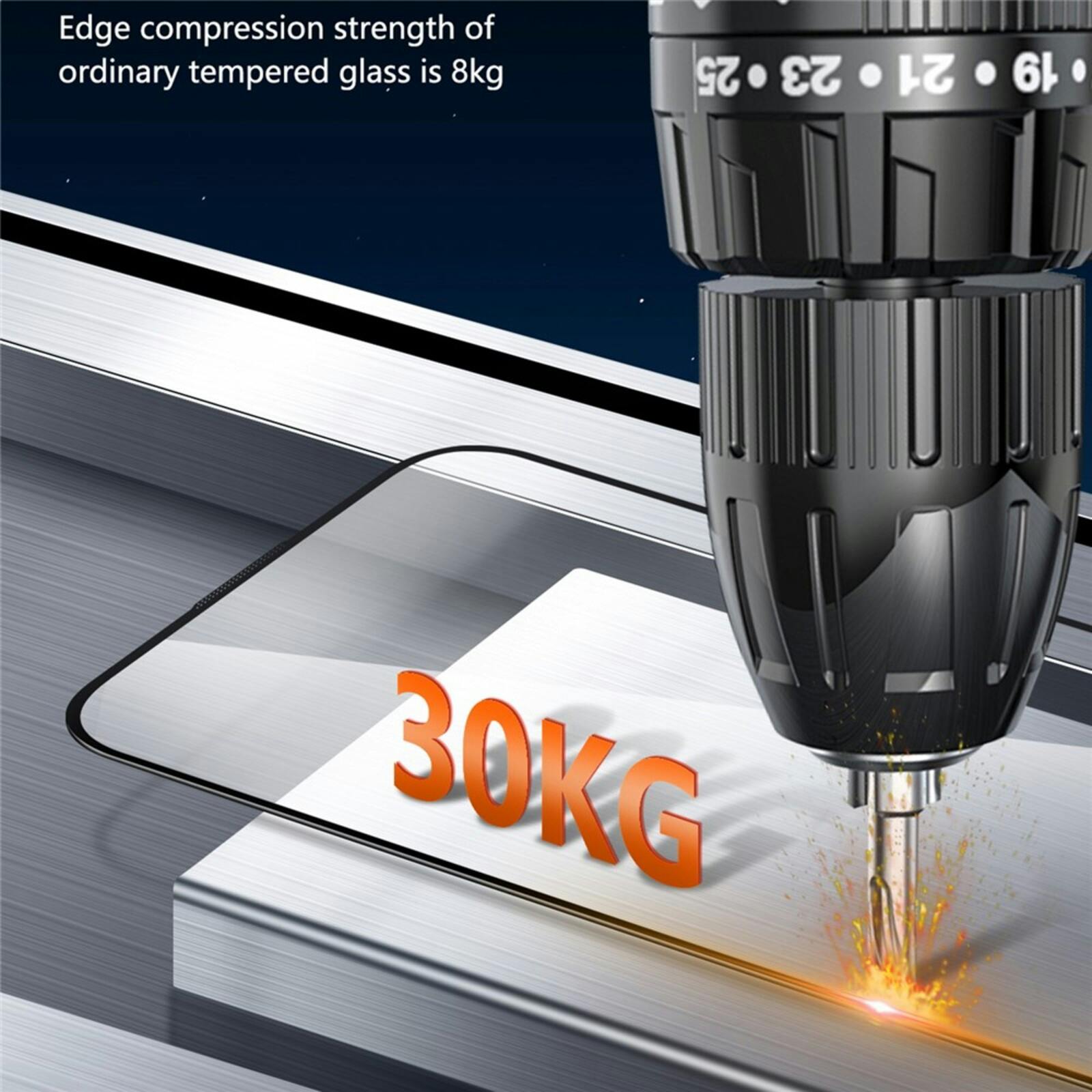 Joyroom Apple iPhone 17 Pro Max Glass Full Screenprotector Transparant