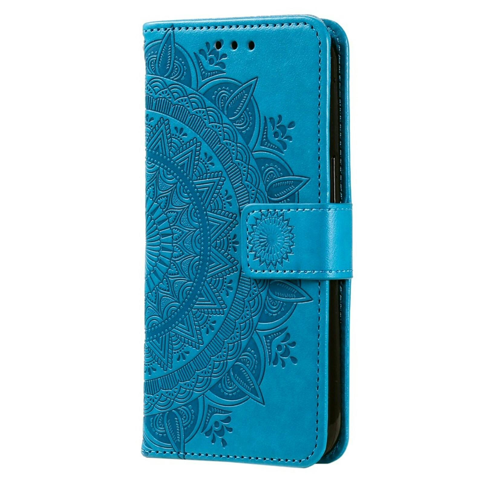 Comfycase Samsung Galaxy A37 Mandala Wallet Blauw
