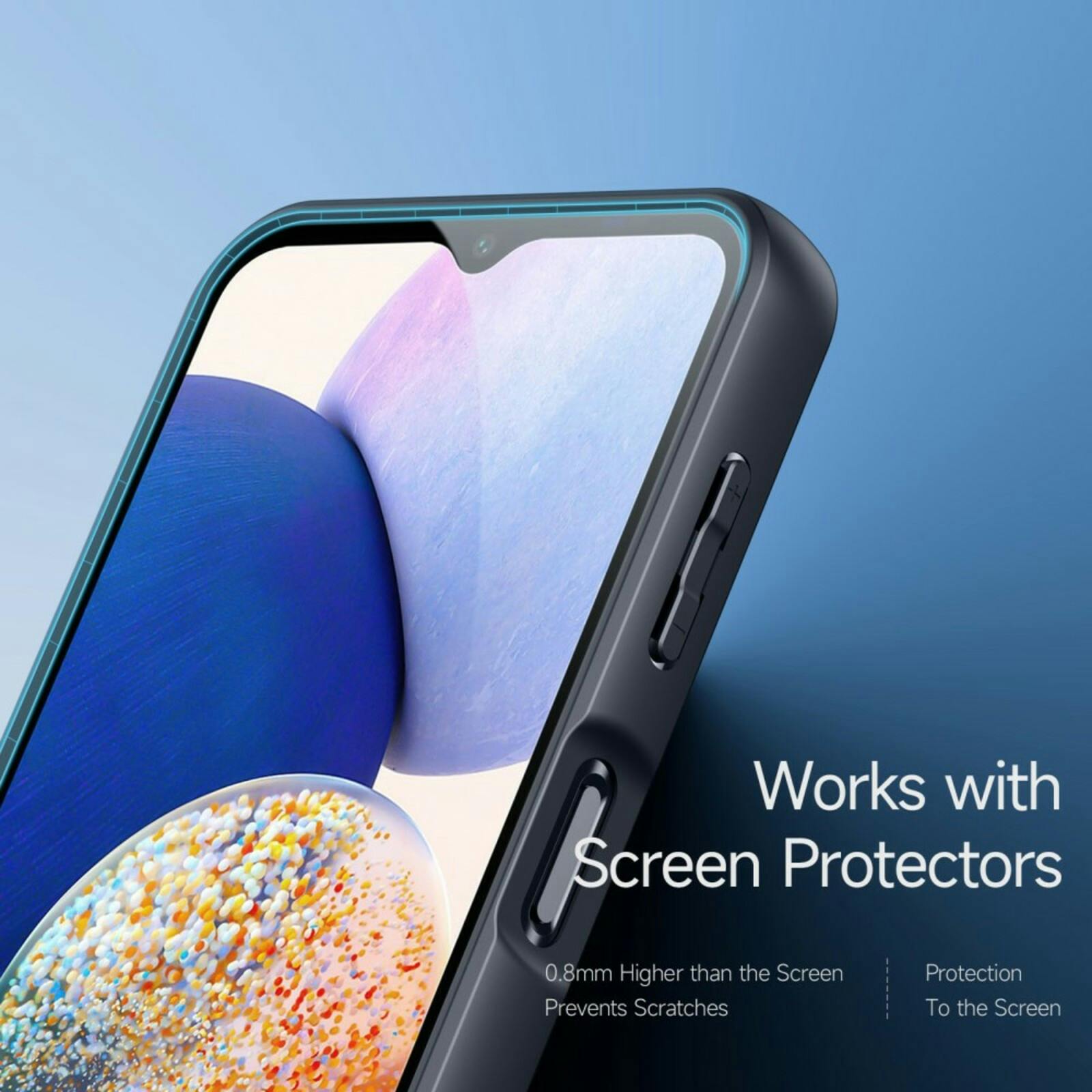 DUX DUCIS Samsung Galaxy A15 Aimo Series Eco Hoesje Zwart