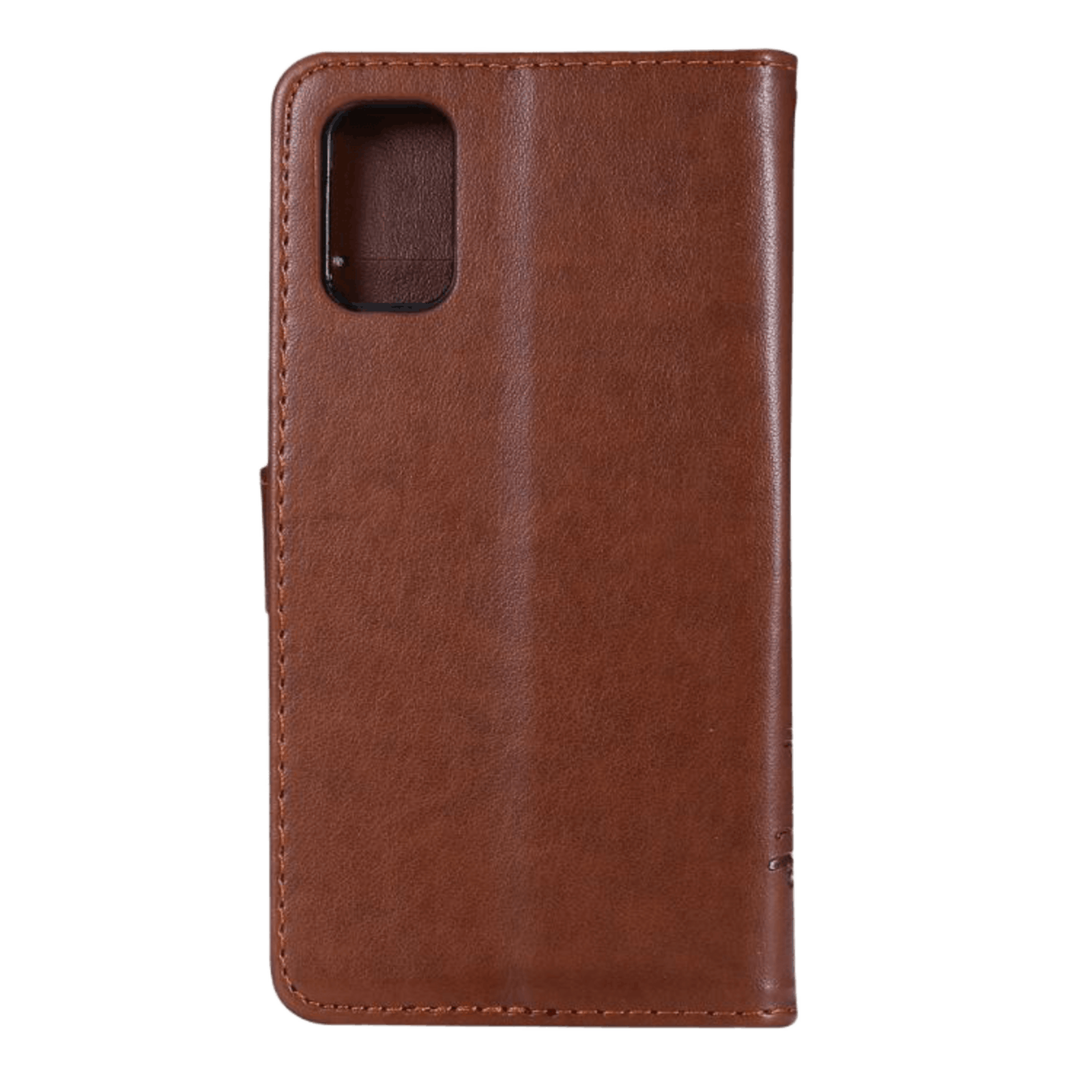 Mocaa Samsung Galaxy A41 Booklet Hoesje Bruin