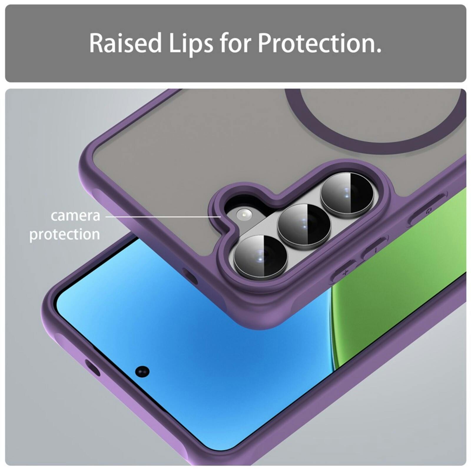 CaseBody Samsung Galaxy S26 Plus Magnetic Case Paars