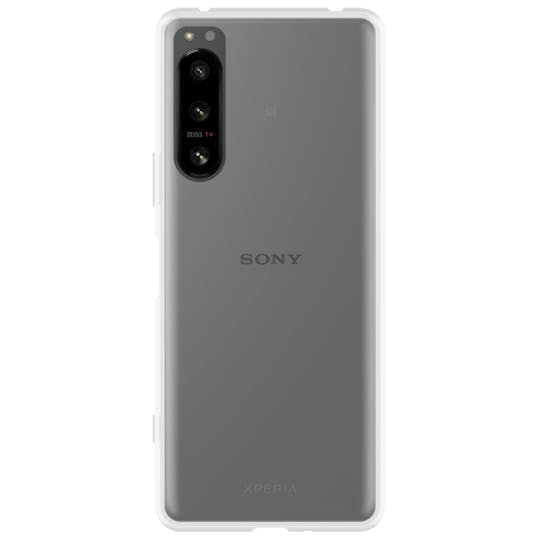 Just in Case Sony Xperia 5 IV TPU Hoesje Transparant - Achterkant