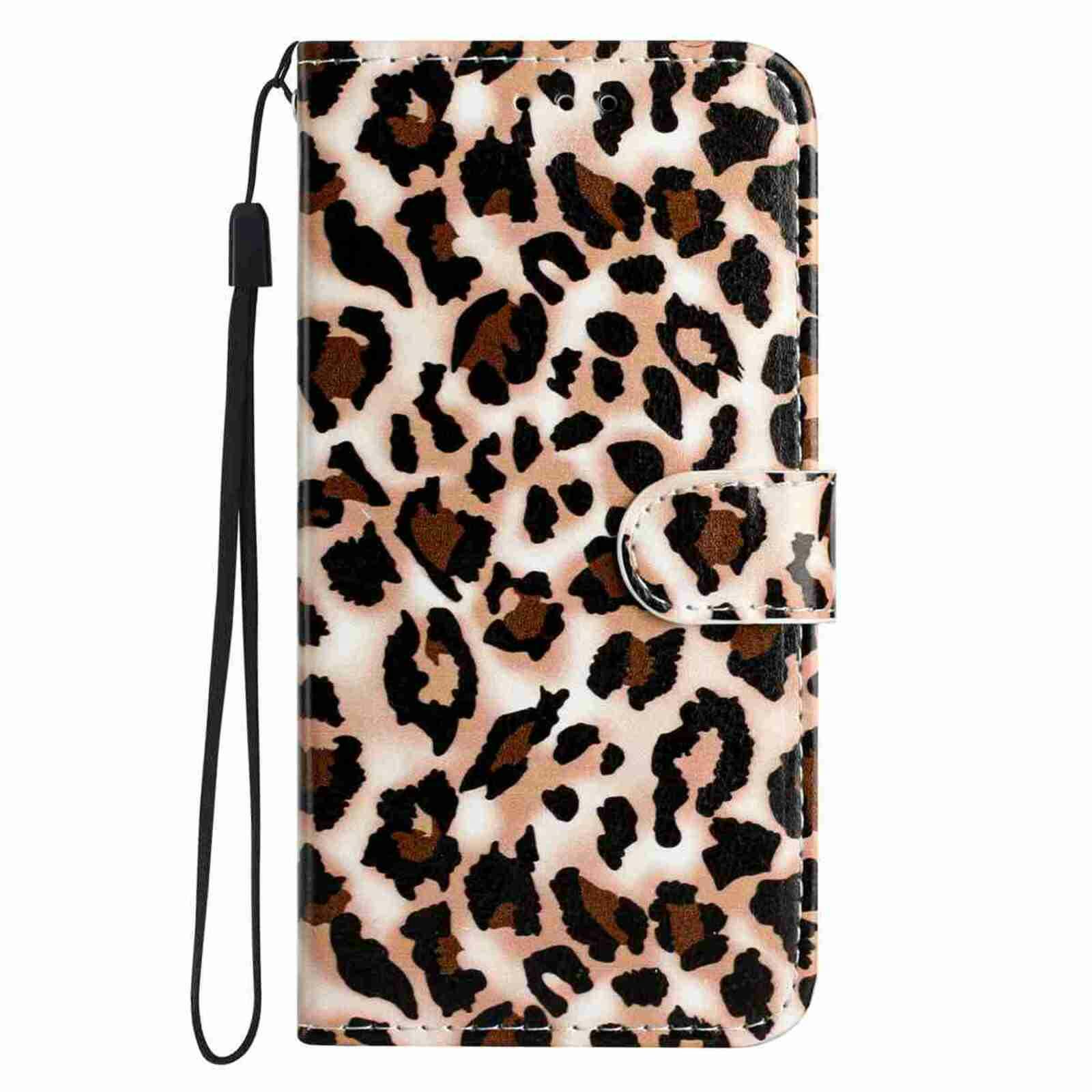 Comfycase Samsung Galaxy A57 Fashion Bookcase Luipaardprint