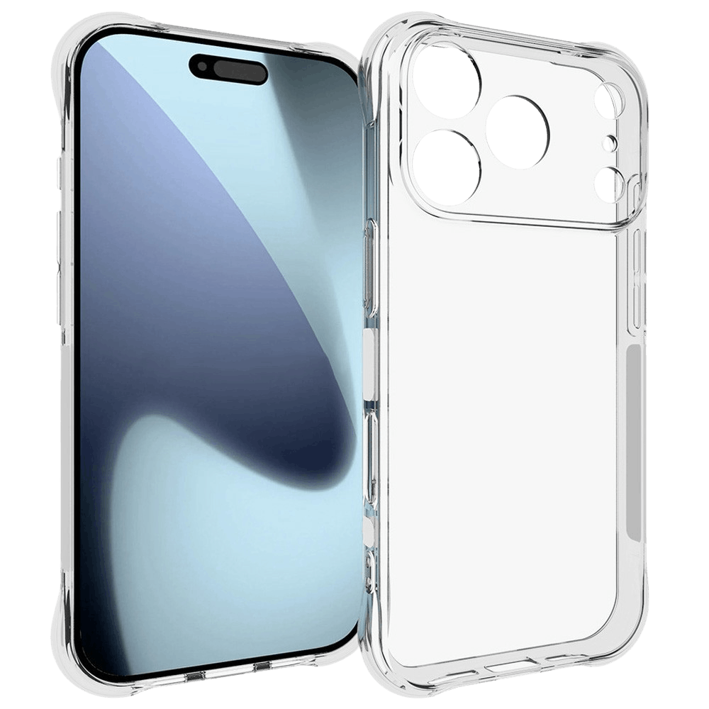 CaseBody Apple iPhone 17 Pro Shockproof Hoesje Transparant