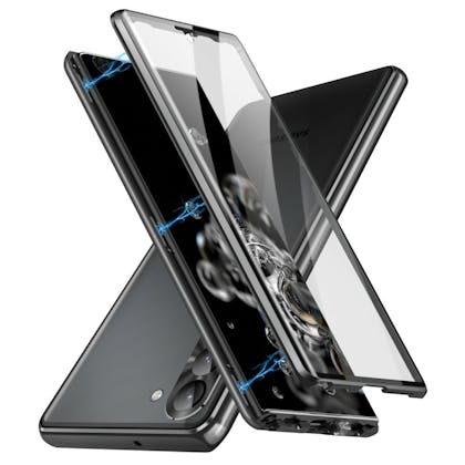Mocaa Samsung Galaxy S24 Magnetisch Full Protection Hoesje Zwart