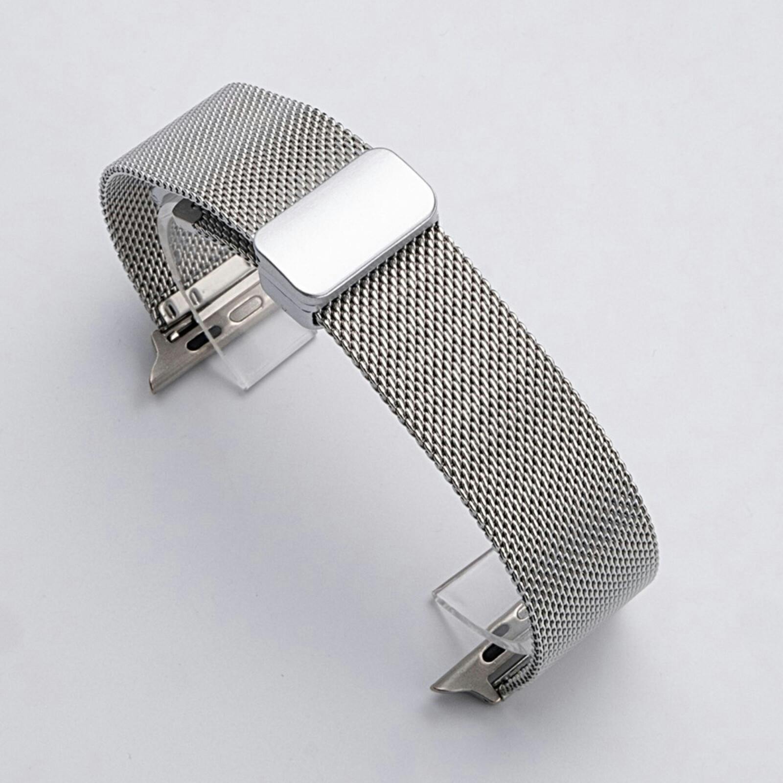 Kalebol Apple Watch Milanees Bandje 41-42mm Zilver