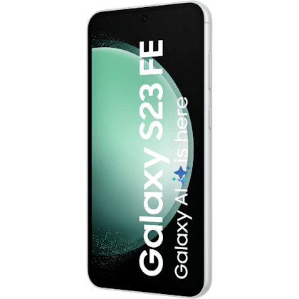 Samsung Galaxy S23 FE 5G Mint - Aanzicht vanaf rechts