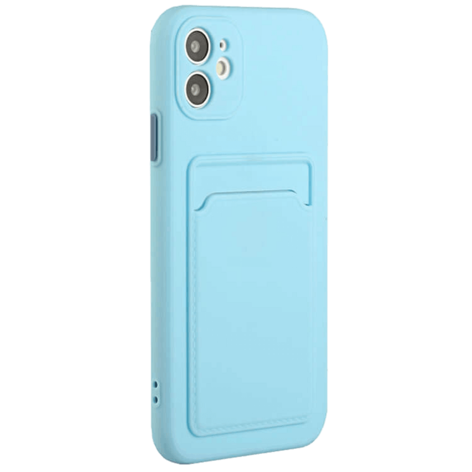 CaseBody iPhone 11 Telefoonhoesje met Kaarthouder Blauw