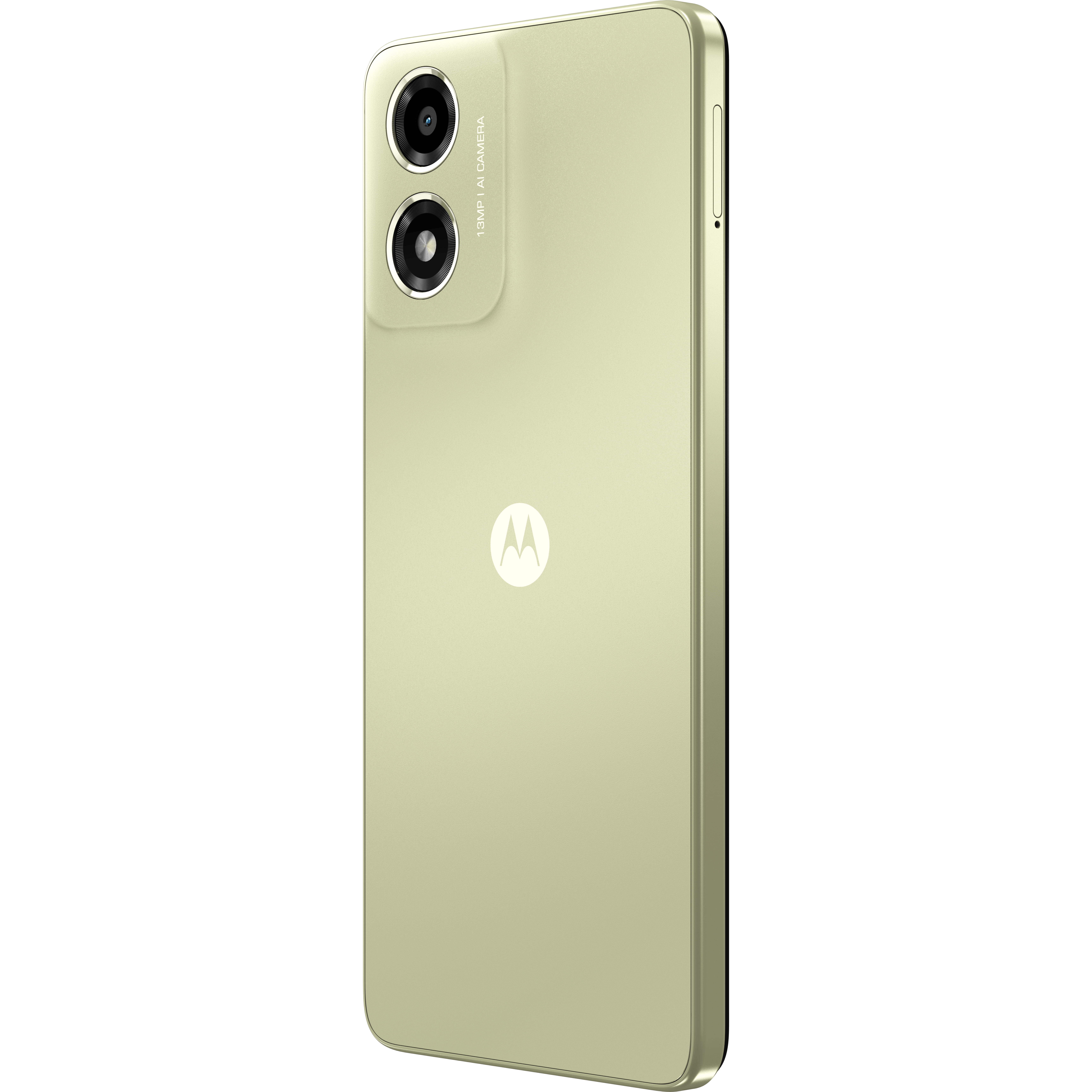 Motorola Moto E14 Motorola Moto E14 Pastel Green - Aanzicht vanaf links