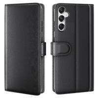Fonexio Samsung Galaxy A25 Luxe Lederen Book Case Zwart