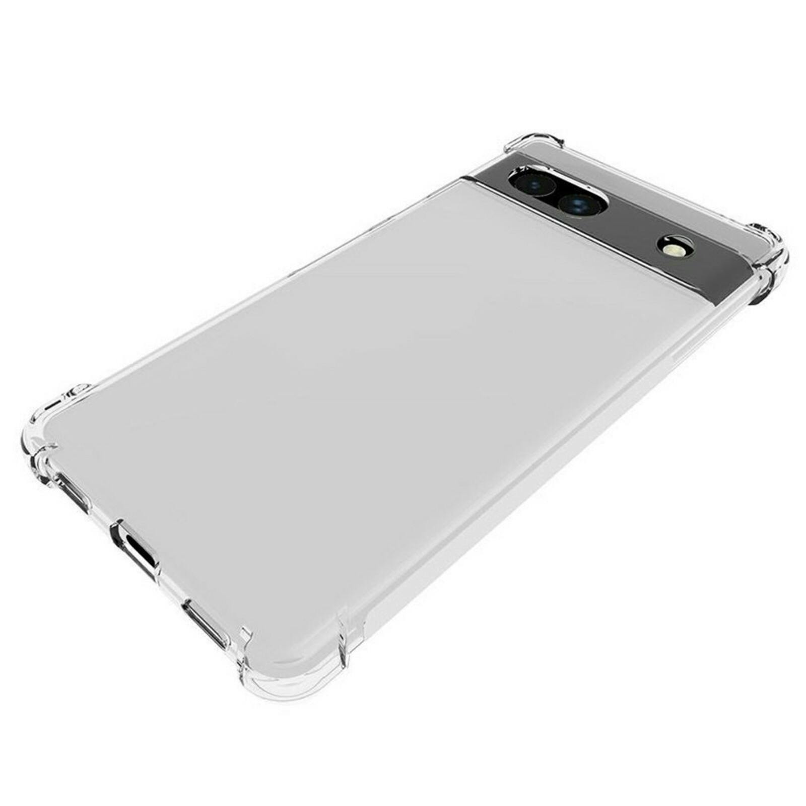 CaseBody Google Pixel 7a Shockproof Hoesje Transparant