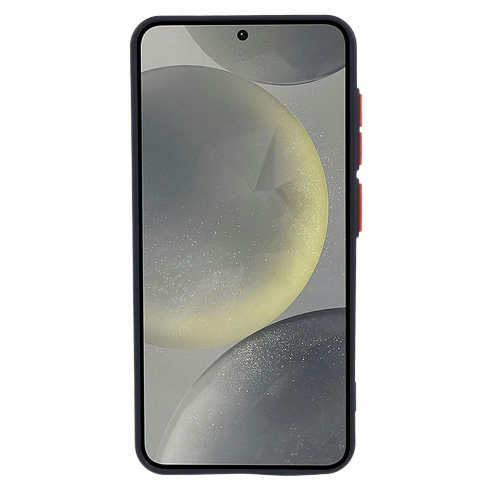 CaseBody Samsung Galaxy S24 Telefoonhoesje met Kaarthouder Zwart