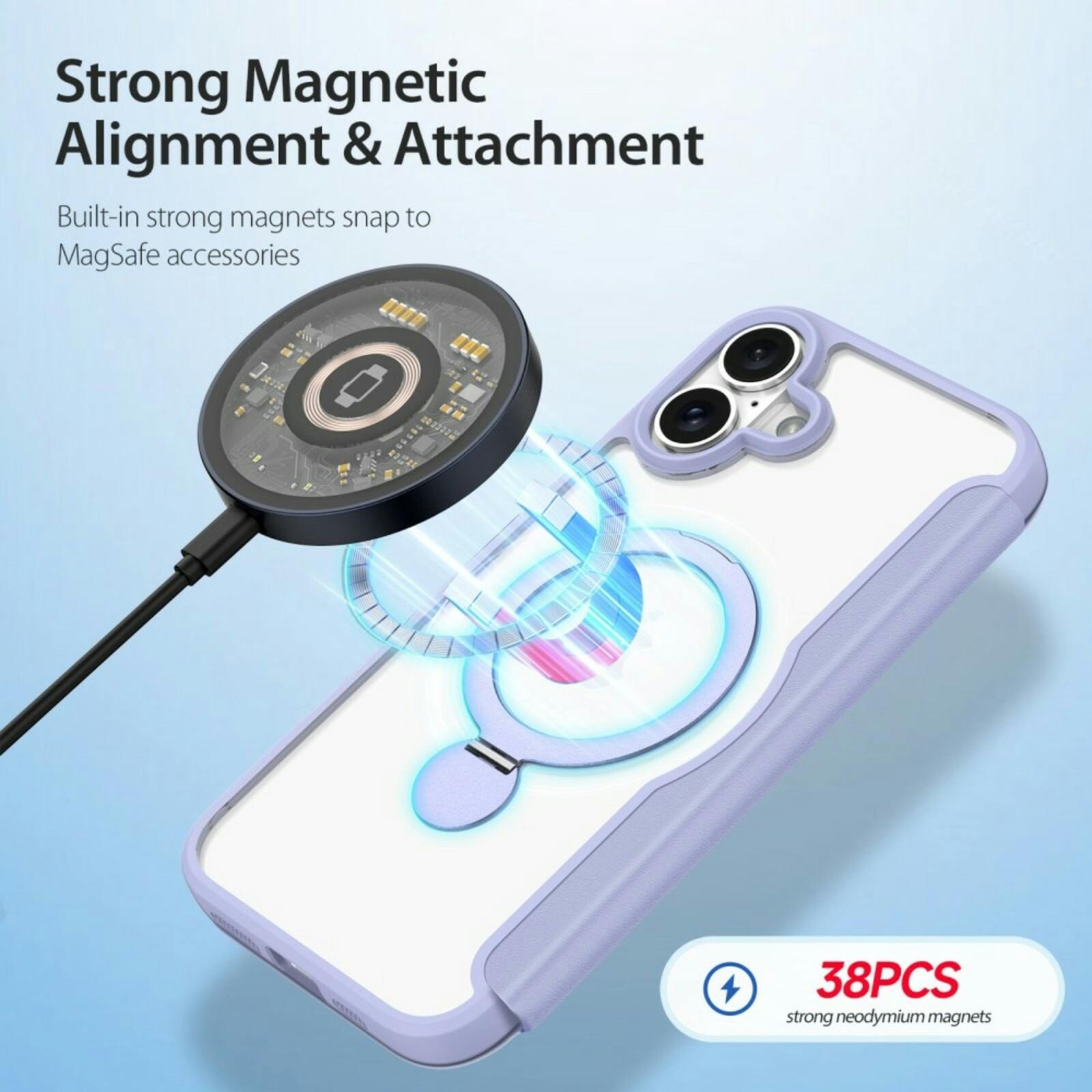 DUX DUCIS Apple iPhone 16 Skin X Pro Hoesje Paars