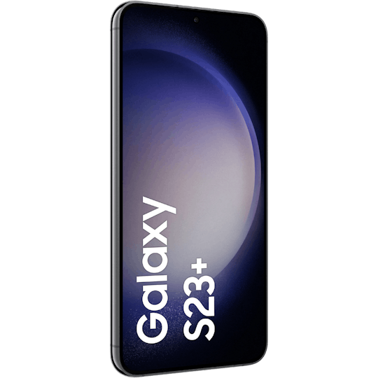 Samsung Galaxy S23 Plus 5G Phantom Black - Aanzicht vanaf links