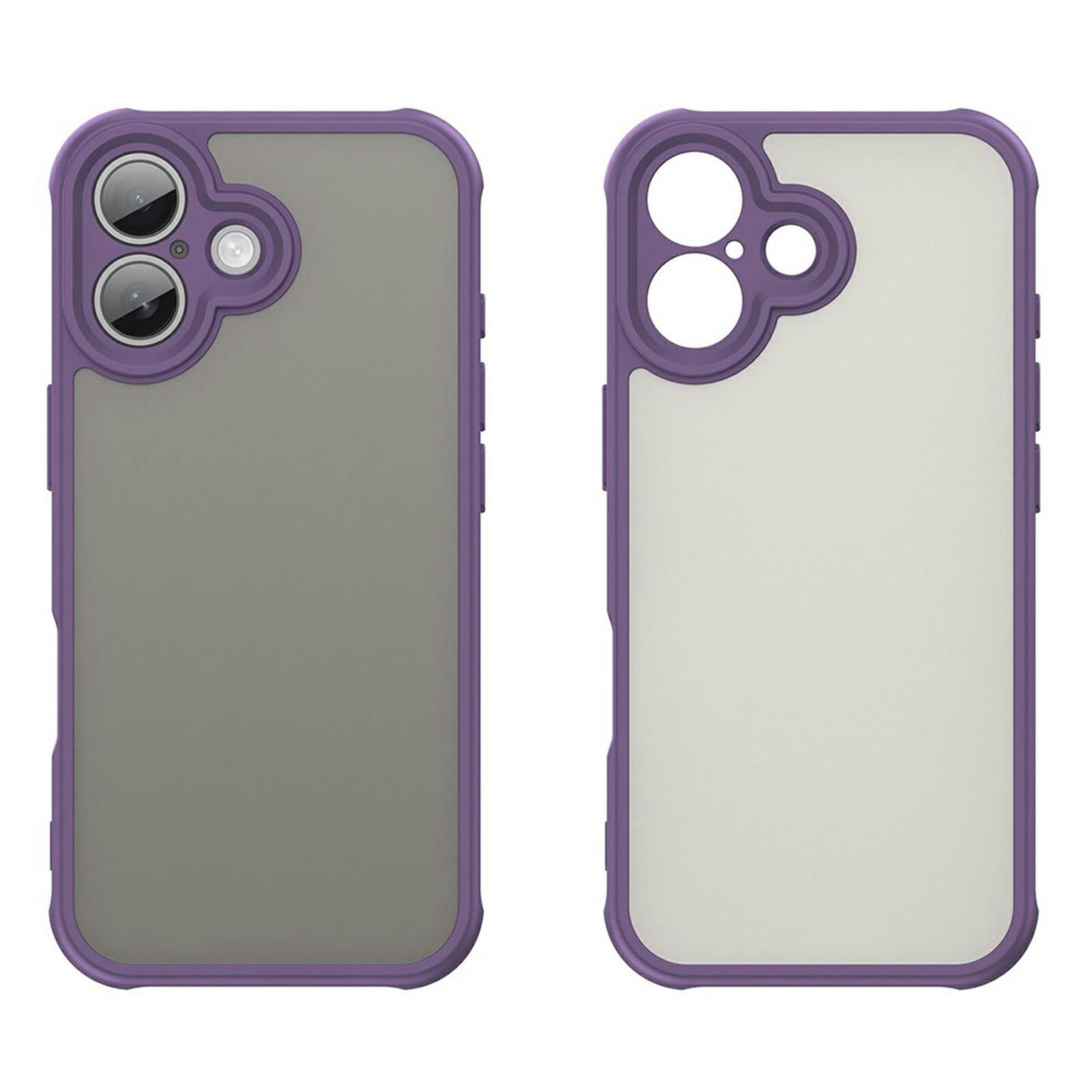 Mocaa Apple iPhone 17 Slim Anti-Shock Hoesje Paars