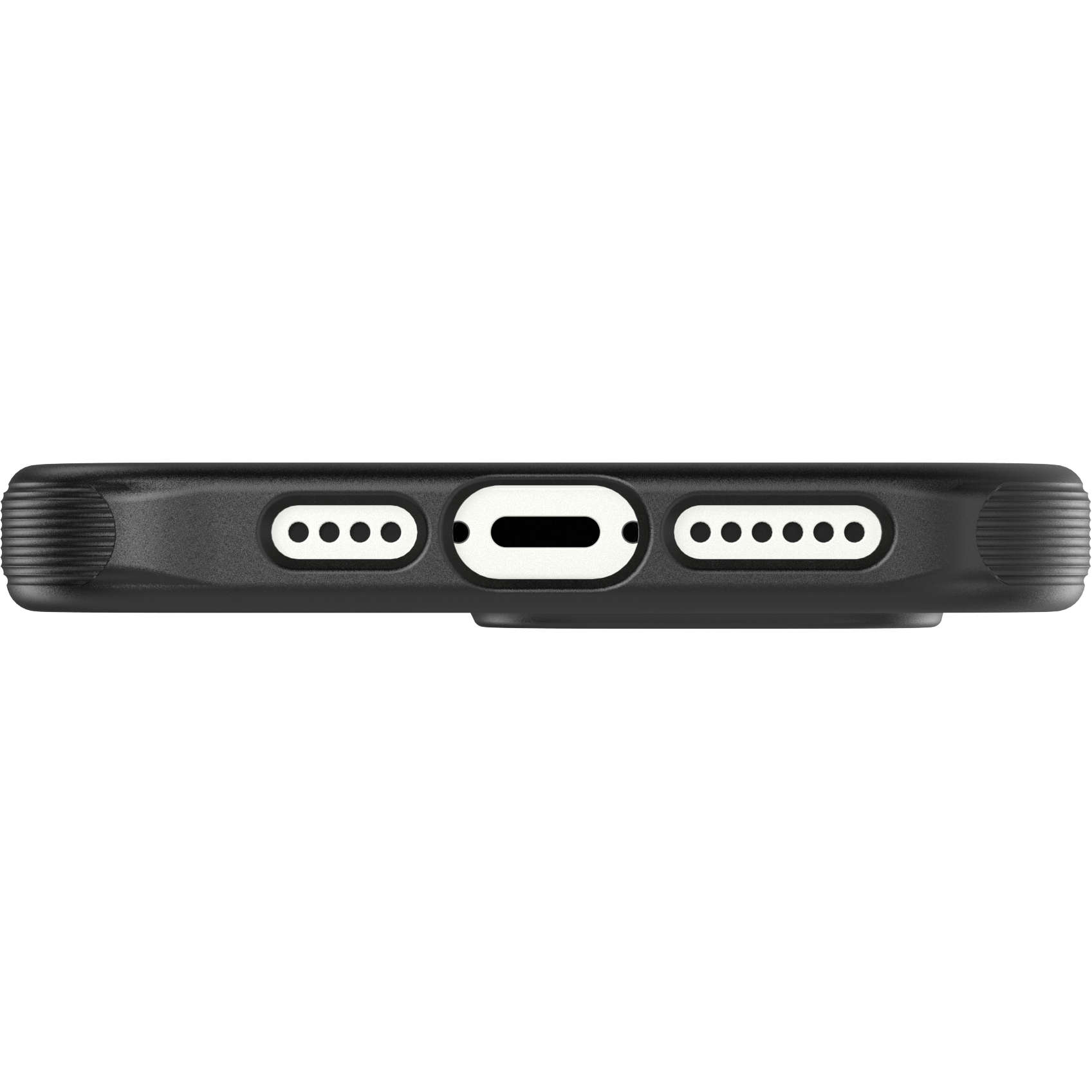 Tech21 iPhone 14 Pro Max Evo Lite Hoesje Zwart - Zijkant