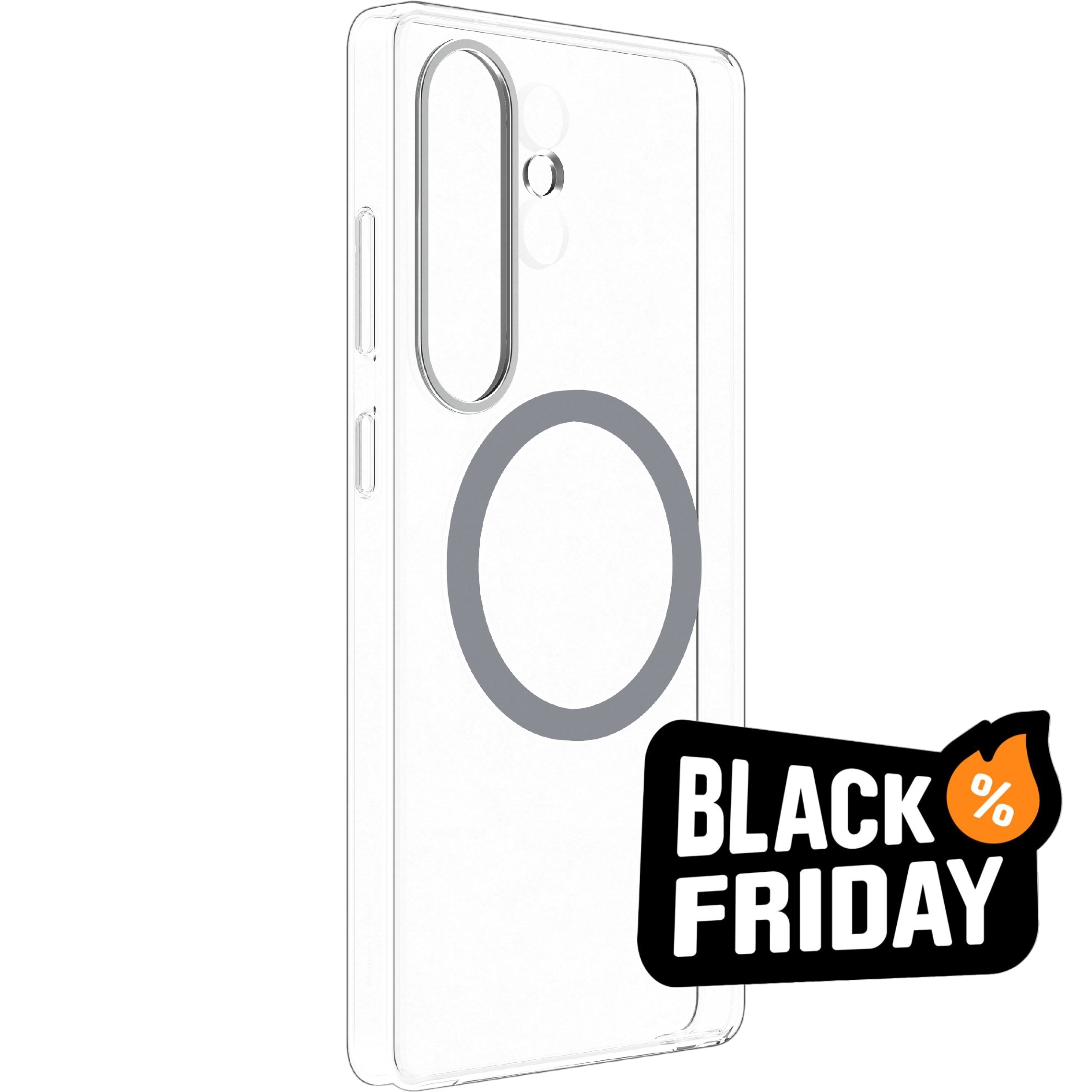 Samsung Galaxy S25 Ultra Clear Magnet Hoesje Transparant