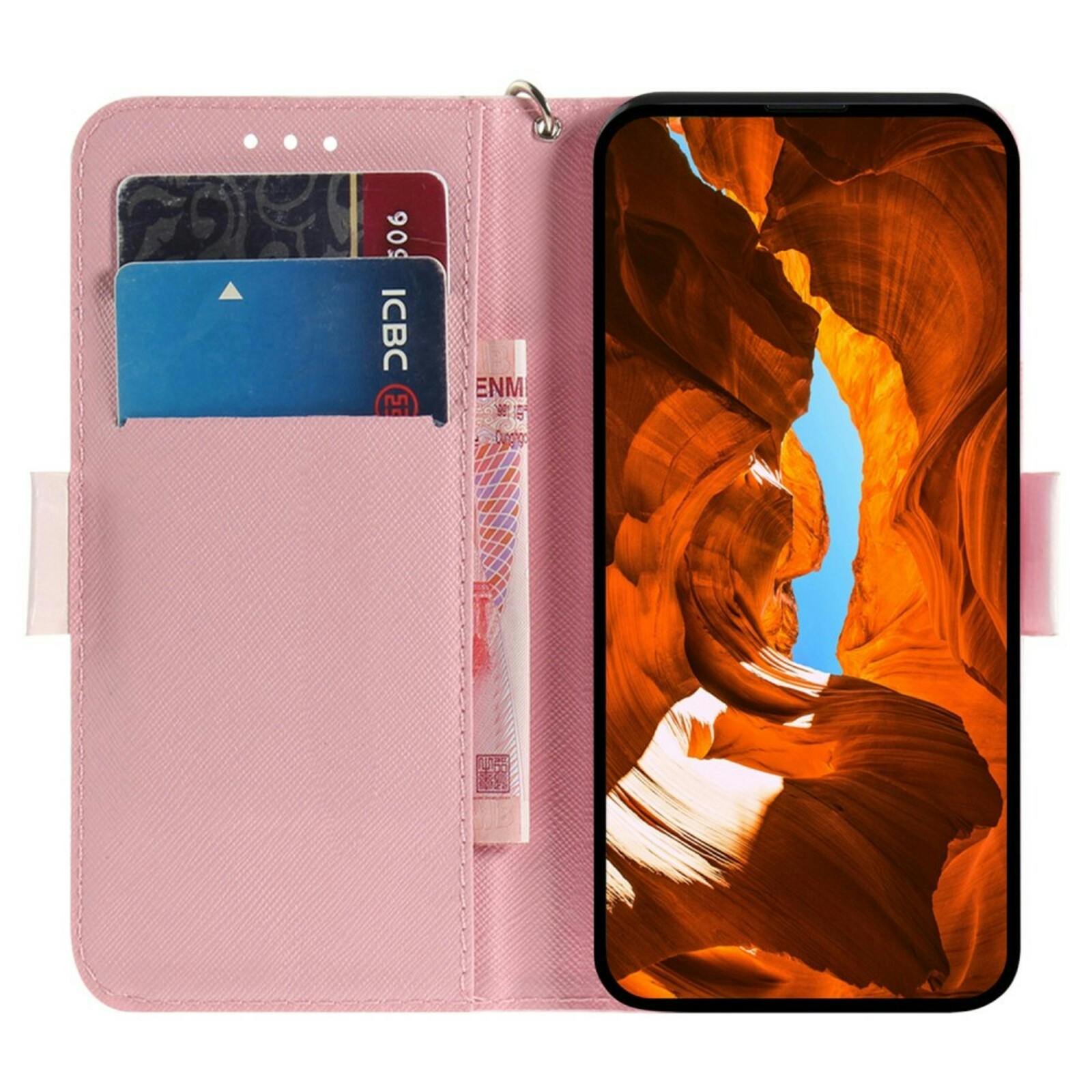 Comfycase Samsung Galaxy A25 Bookcase Hoesje Blossom Meerkleurig