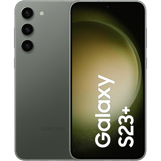 Samsung Galaxy S23 Plus 5G Green - Voorkant & achterkant