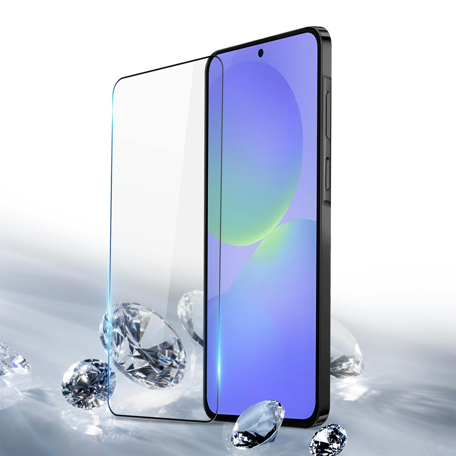 DUX DUCIS Samsung Galaxy A57 HD Screenprotector Gehard Glas Zwart