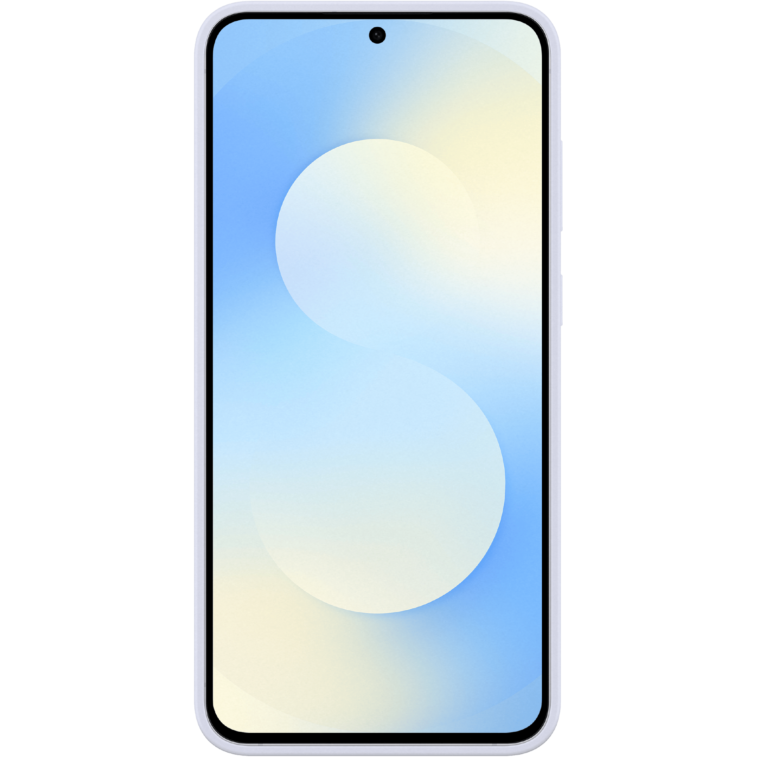 Samsung Galaxy S25 FE Siliconen Case Lichtblauw