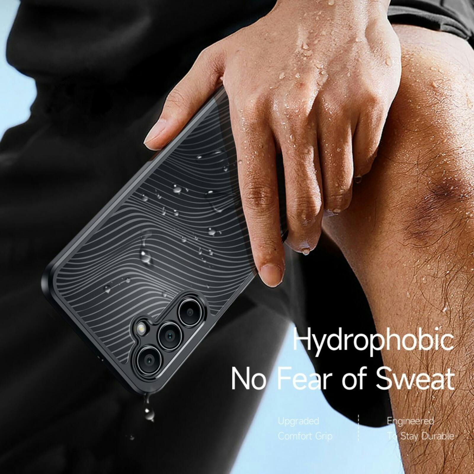 DUX DUCIS Samsung Galaxy A16 Aimo Series Beschermhoesje Zwart