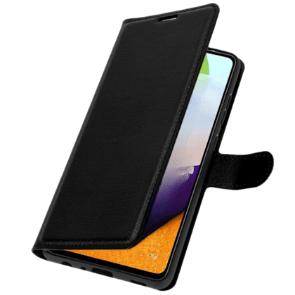 Mocaa Samsung Galaxy A13 portemonnee hoesje pasjes Zwart