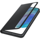 Samsung Galaxy S21 FE Doorzichtig View Hoesje Dark Grey
