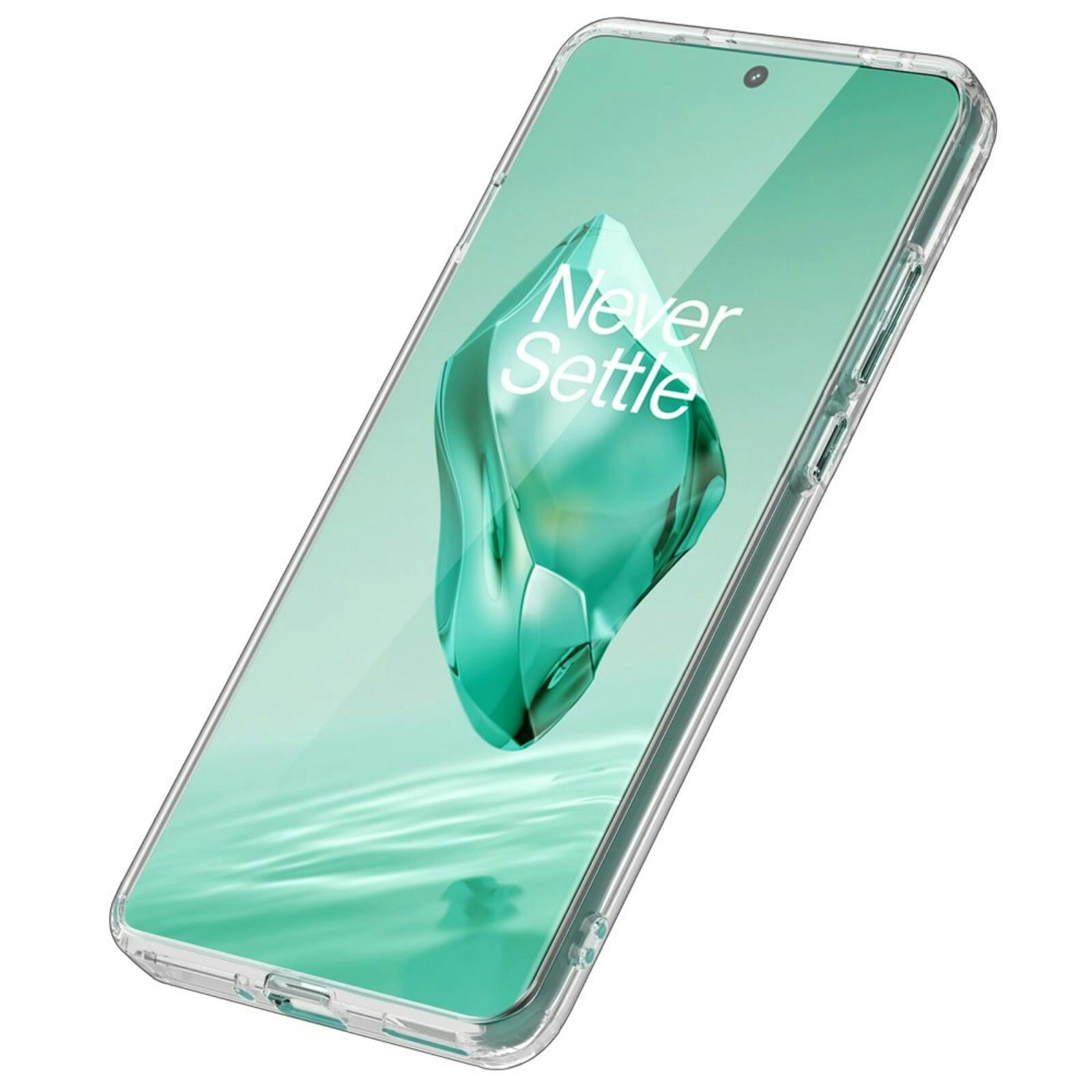 CaseBody OnePlus 12 Airbag Schokbestendig Hoesje Transparant