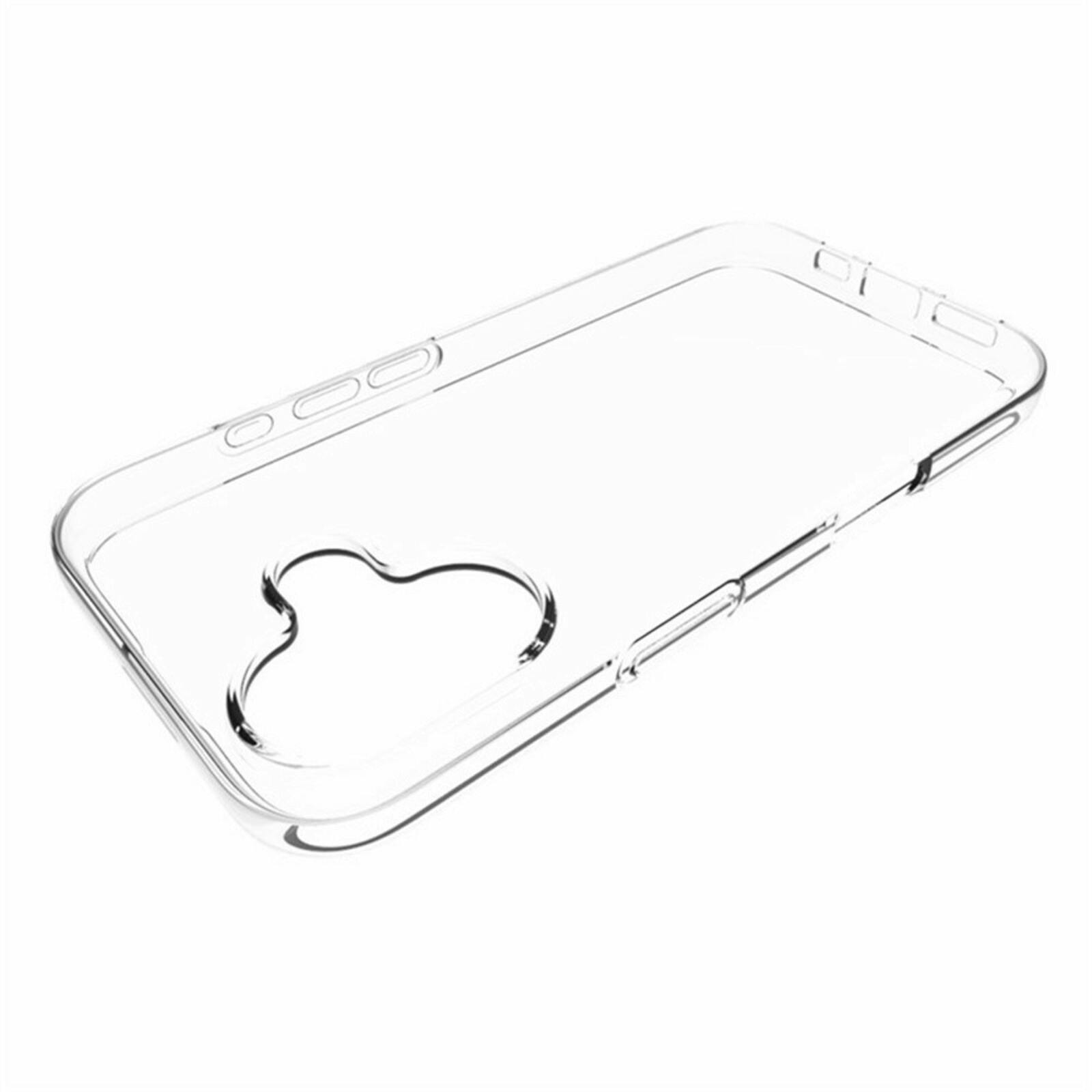 Mocaa Apple iPhone 16 Plus Clear Hoesje Transparant