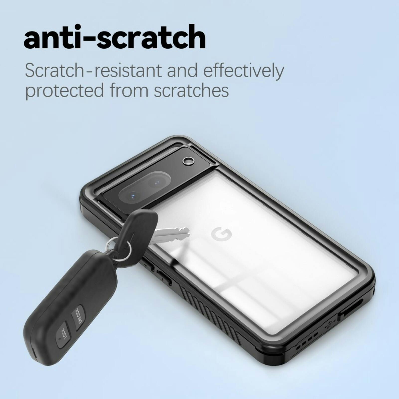 REDPEPPER Google Pixel 8 FS Series Waterproof Case Zwart